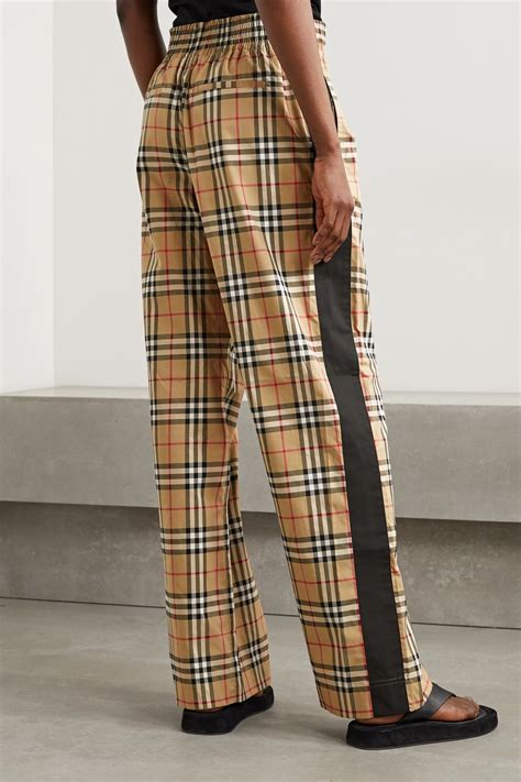 burberry london women's velour pants|burberry pants net a porter.